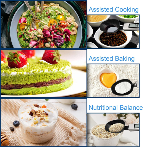 Digitale Messlöffelwaage - Präzise Küchenwaage bis 500g